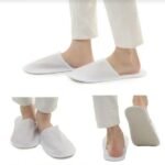 20-Pairs: Spa Hotel Guest Soft Slippers Closed Toe Disposable Travel Slipper - Bilde 11