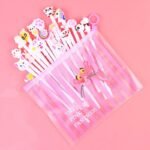 20-Piece: Cute Gel Cartoon Pen Set - Bilde 6