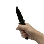 2-Pack: 4.75" Spring Assisted Automatic Knife W/ Drop Point Blade - Bilde 3