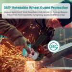 21V Cordless Angle Grinder Kit with Brushless Motor - Image 6