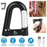 2200 mAh Powerbank with Emergency Flashlight Compass Carabiner-Shaped - Image 10