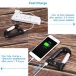 2200 mAh Powerbank with Emergency Flashlight Compass Carabiner-Shaped - Image 13