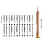 25-Piece Set: Precision Tool Repair Kit with Leather Case - Bilde 5