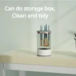 3-in-1 Automatic Makeup Brush Cleaning and Drying Stand - Image 6