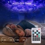 3-in-1 Galaxy Night Light Projector with Remote Control - Bilde 6