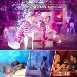 3-in-1 Galaxy Night Light Projector with Remote Control - Bilde 8