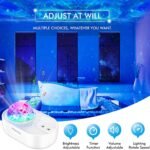 3-in-1 Galaxy Night Light Projector with Remote Control - Bilde 7