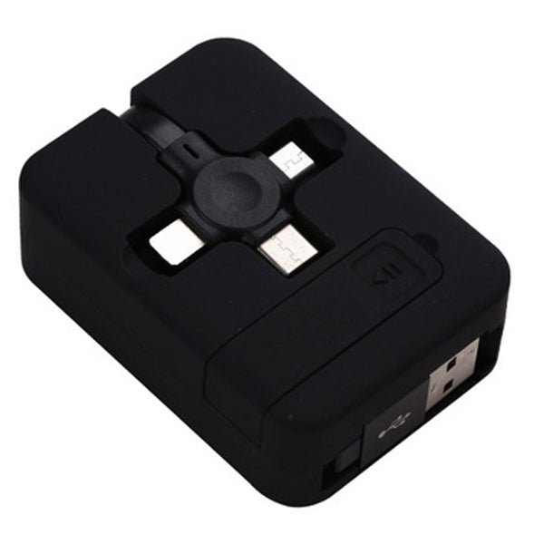 3-in-1 Portable Retractable Charging Cable