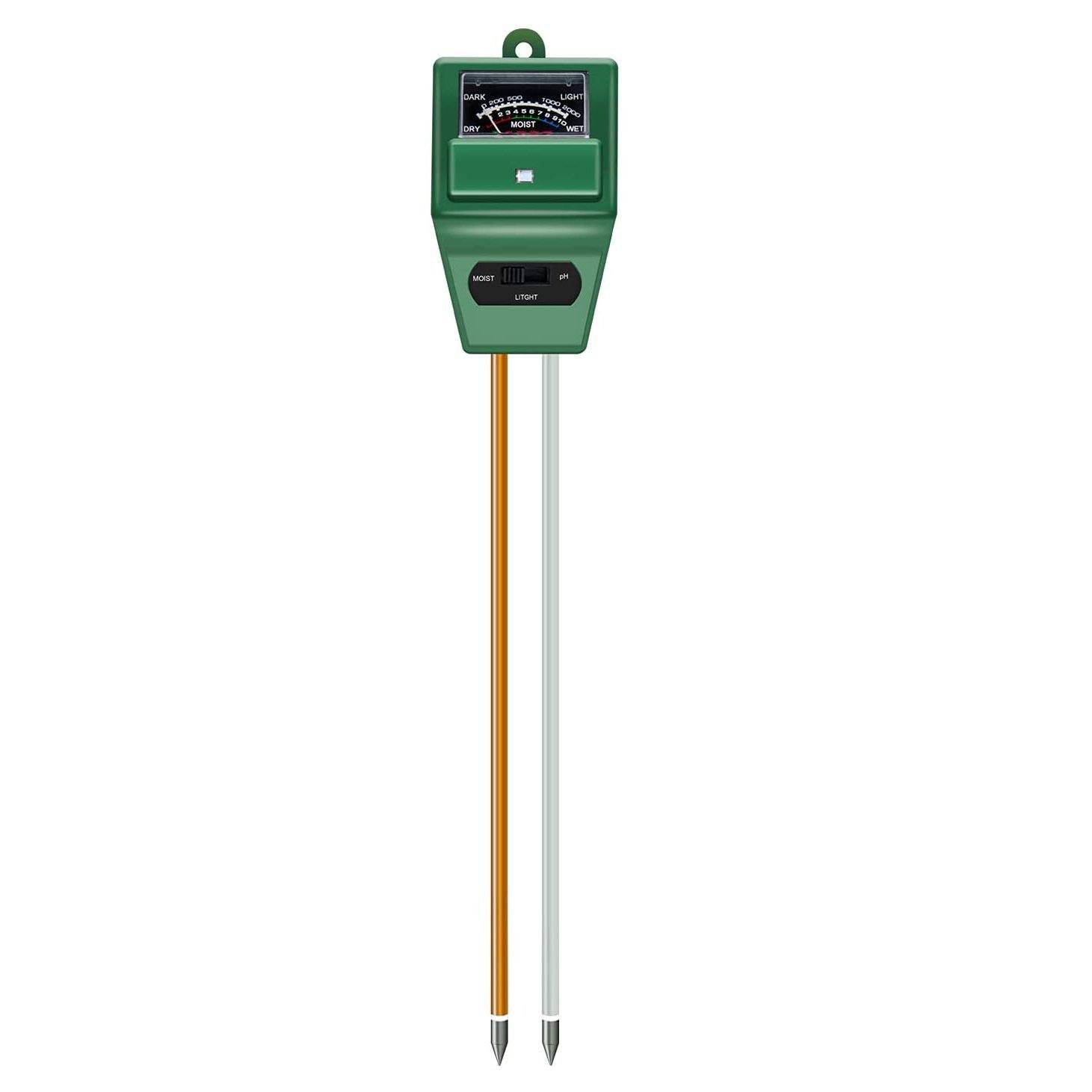 3-in-1 Soil Moisture/Light/pH Tester