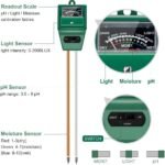 3-in-1 Soil Moisture/Light/pH Tester - Bilde 4
