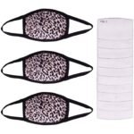 3-Pack: Adult Cotton Reusable Face Masks with 10 Filters - Image 5