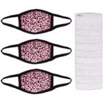3-Pack: Adult Cotton Reusable Face Masks with 10 Filters - Image 4