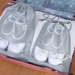 3-Pack: Drawstring Shoe Storage Bag - Bilde 3