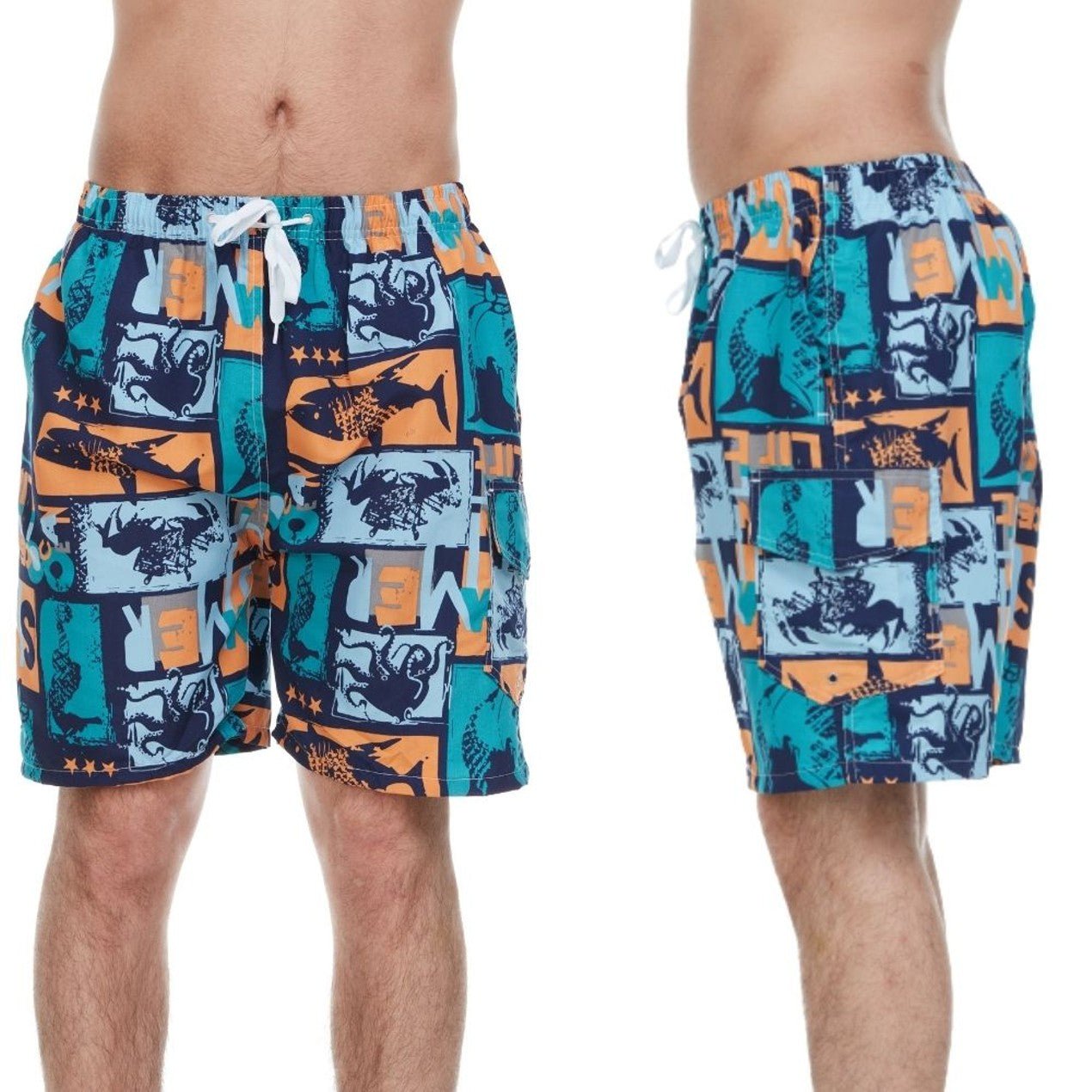 3-Pack: Men's Quick-Dry Swim Shorts - Bilde 14