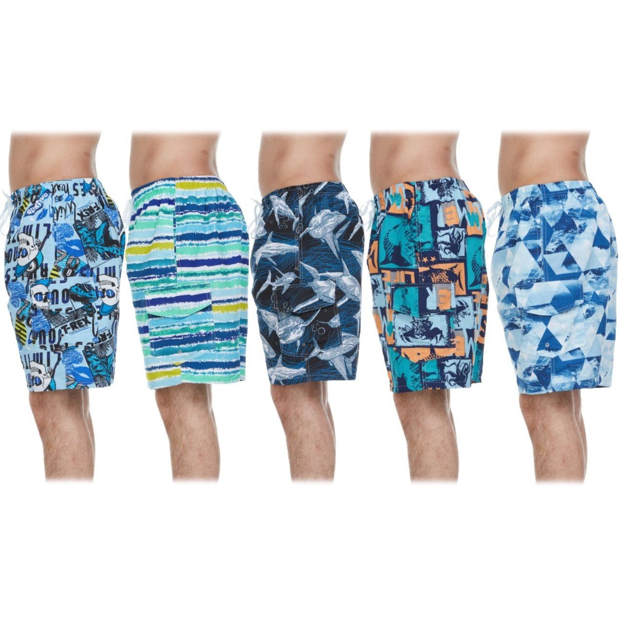 3-Pack: Men's Quick-Dry Swim Shorts - Bilde 10