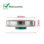 3-Pack: SH90 Replacement Head for Philips Norelco - Bilde 5