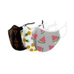 3-Pack: Two-Layer Reusable Kids Face Mask with Adjustable Earloop - Bilde 4