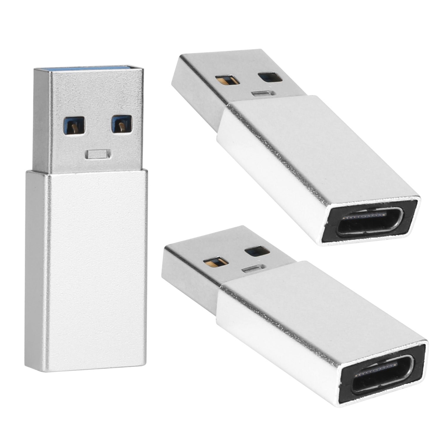 3-Packs: USB Type-C Male to USB A 3.0 OTG Male Port Converter - Image 5