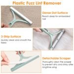 3-Piece: Portable Reusable Double Side Lint Remover - Bilde 8