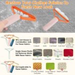 3-Piece: Portable Reusable Double Side Lint Remover - Bilde 9
