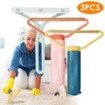 3-Piece: Portable Reusable Double Side Lint Remover - Bilde 11
