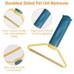 3-Piece: Portable Reusable Double Side Lint Remover - Bilde 6