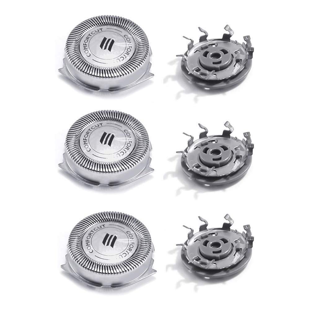 3-Piece: Replacement Shaver Heads for Norelco Philips SH50
