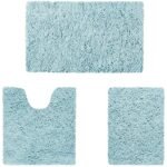 3-Piece Set: Bathroom Rugs Set Ultra Soft Non Slip and Absorbent Chenille - Image 4