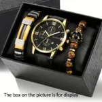 3-Piece Set: Men's Casual Analog Watches - Bilde 3
