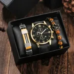 3-Piece Set: Men's Casual Analog Watches - Bilde 5