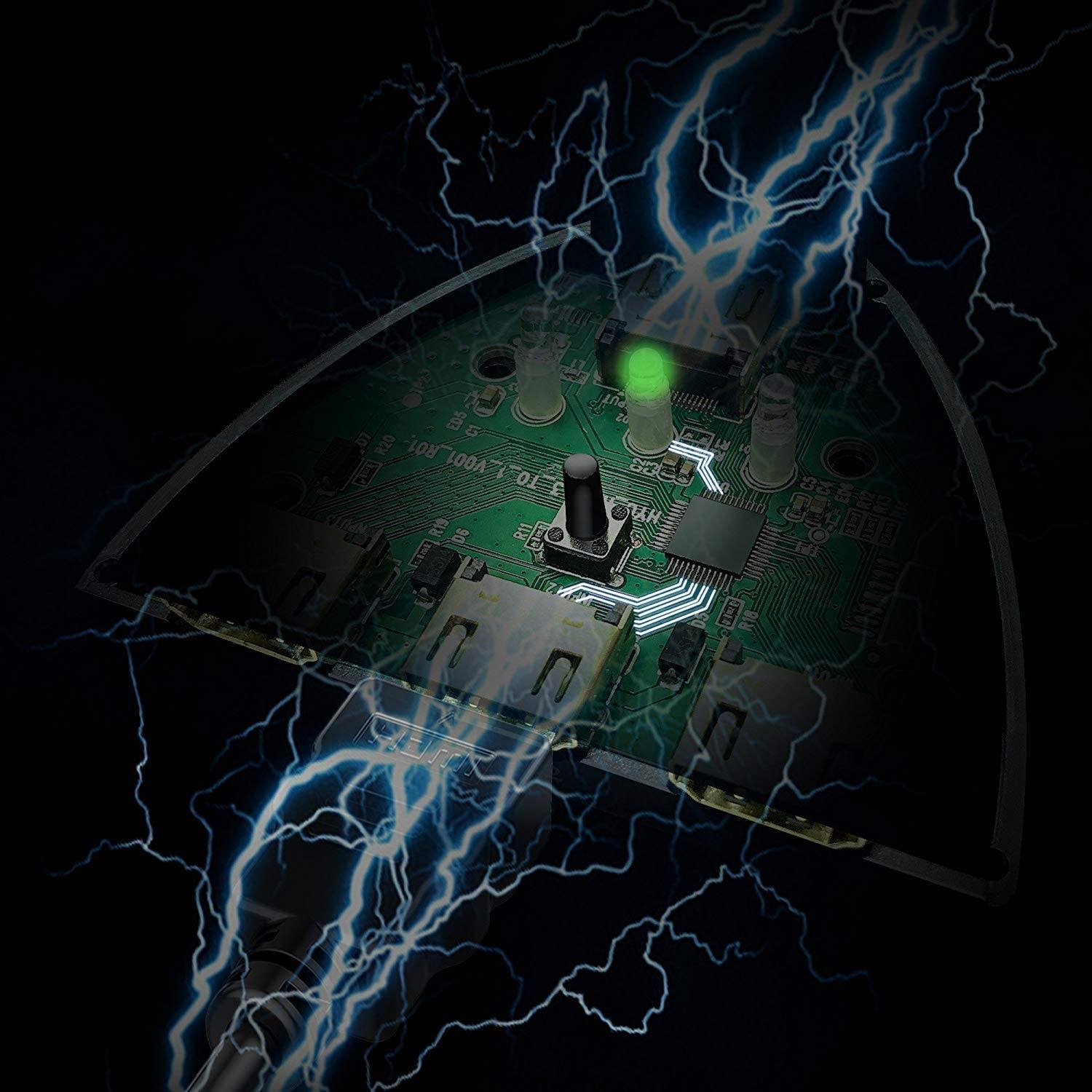 3-Port HDMI Switcher, Splitter, Supports Full HD1080p, 3D with High Speed Pigtail Cable - Bilde 4