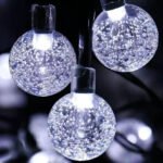 30 LED Solar String Ball Lights Outdoor Waterproof  Garden Decor - Bilde 9