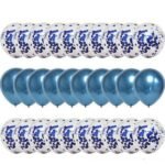 30-Pieces: Colorful Paper Latex Balloon Party Supplies - Bilde 2