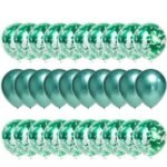 30-Pieces: Colorful Paper Latex Balloon Party Supplies - Bilde 4