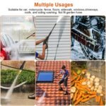 3000PSI Pressure Washer Gun Car Foam Sprayer with Jet Wand 5 Nozzle Tips M22-14 Connector - Bilde 13