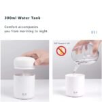 300ml Mini Portable Humidifier Ultra Quiet Aromatherapy Essential Oil - Image 12