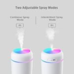 300ml Mini Portable Humidifier Ultra Quiet Aromatherapy Essential Oil - Image 6