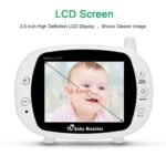 3.5" Audio Video Baby Monitor Wireless Digital Camera Night Vision Safety Viewer - Bilde 3