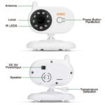 3.5" Audio Video Baby Monitor Wireless Digital Camera Night Vision Safety Viewer - Bilde 6