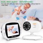 3.5" Audio Video Baby Monitor Wireless Digital Camera Night Vision Safety Viewer - Bilde 9