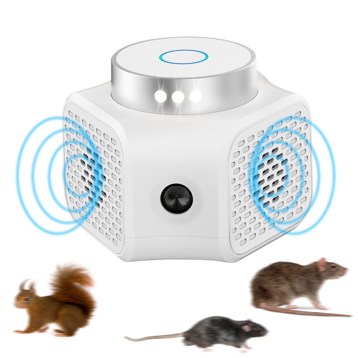 360?? Ultrasonic Rodent Chaser Electronic Plug-in Mouse Control