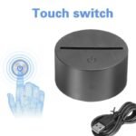 3D LED 7 Color Unicorn Table Lamp - Image 7