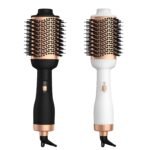 4-in-1 Hari Dryer Brush Curling Styler Volumizer Straightener Negative Ion Anti-Frizz - Bilde 7
