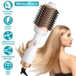 4-in-1 Hari Dryer Brush Curling Styler Volumizer Straightener Negative Ion Anti-Frizz - Bilde 5