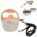 4-in-1 SitStayGo Grab n' Go Pet Dinette and Leash