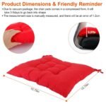 4-Pack: Chair Cushion Pads Pillow - Bilde 10