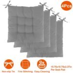 4-Pack: Chair Cushion Pads Pillow - Bilde 4