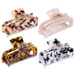 4-Pack: MagicSky Hair Claw Clips - Bilde 2