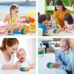 4-Pack: Rainbow Pop-It Bubble Popper - Bilde 15