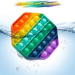 4-Pack: Rainbow Pop-It Bubble Popper - Bilde 7